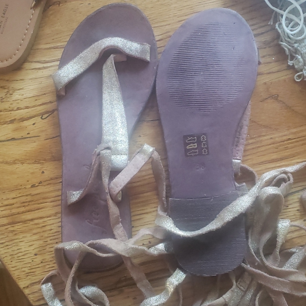 NWT Free People Wrap sandals